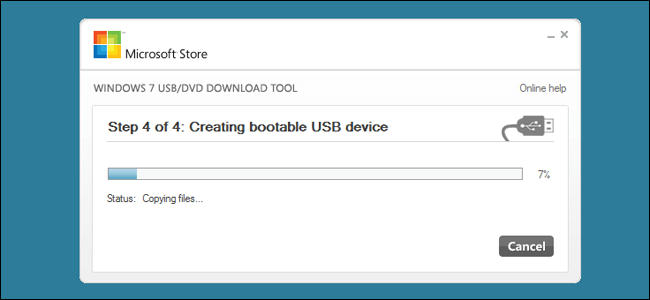 Windows 7 USB/DVD Download Tool