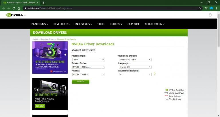 FIX: Can't download Nvidia Control Panel