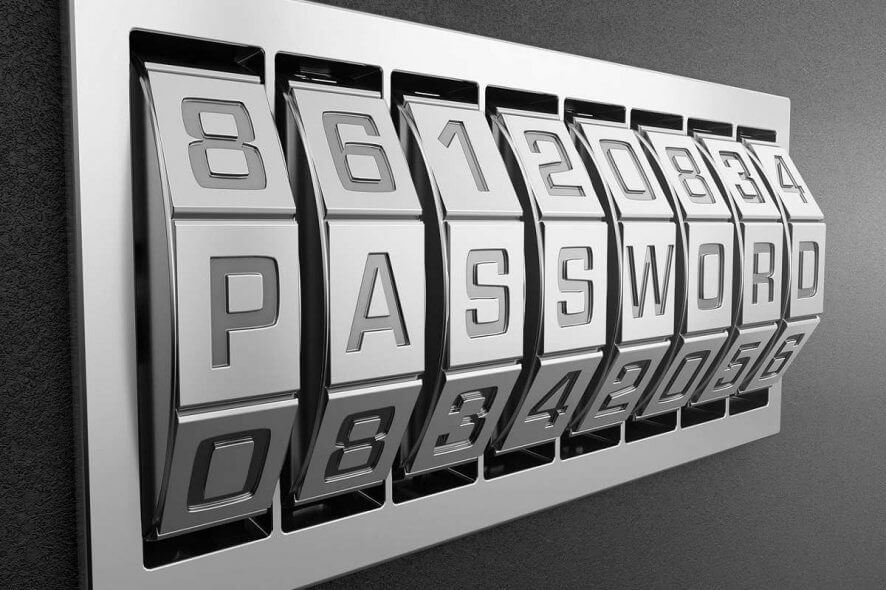 OneNote password error