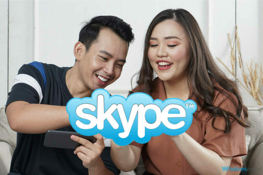 Fix Skype camera is upside down