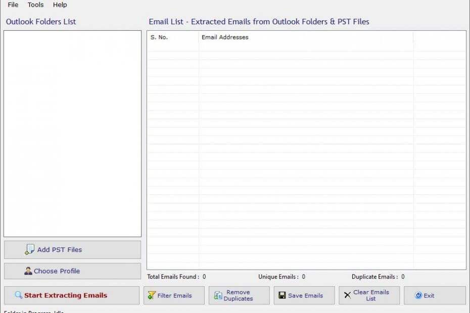 Outlook Email Extractor free download for Windows [review]