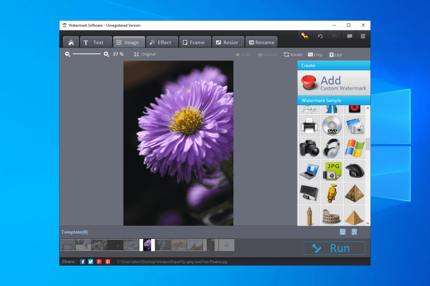 WonderFox Photo Watermark image