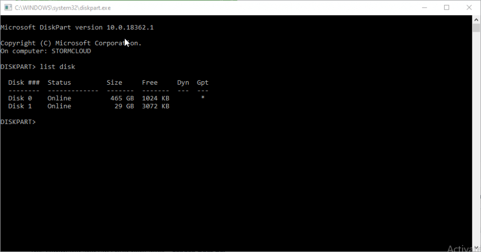 Windows Installer Error 0x80300002
