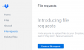 How to upload files to others' Dropbox account