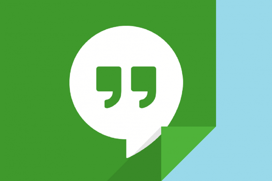 fix google hangouts video