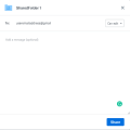How to upload files to others' Dropbox account