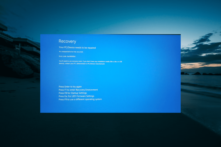 Fix Error Code 0xc000000d with These 4 Detailed Solutions