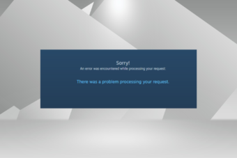 Fix: An Error Occurred While Processing Your Request