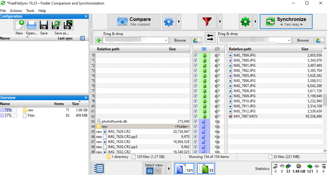 How to Compare Folders and Copy Missing Files