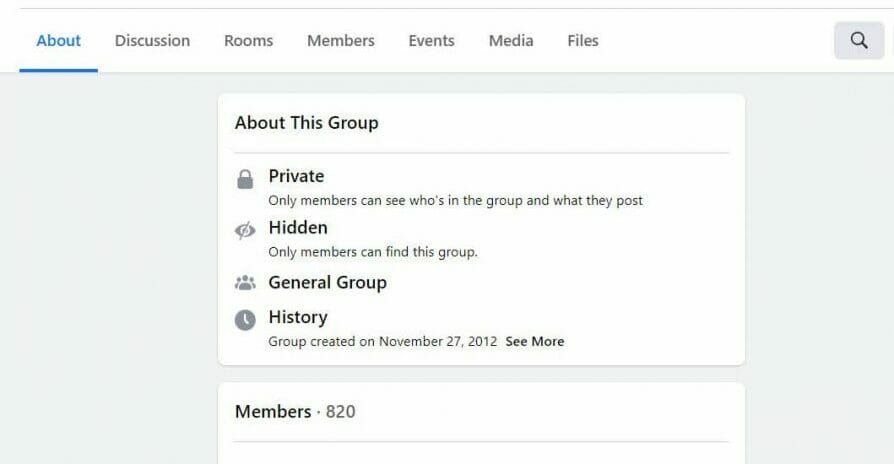 Facebook error this content isn't available right now private group