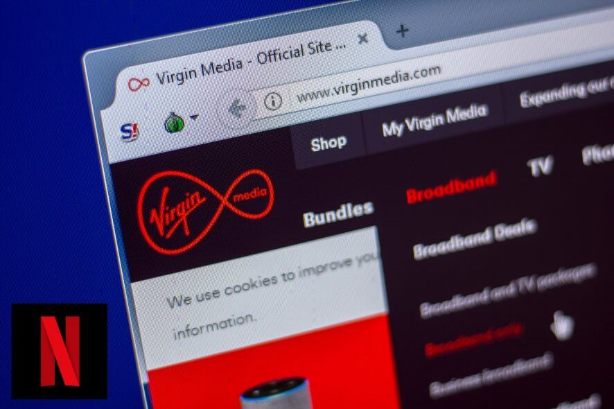 Fix Virgin Media not connecting to Netflix