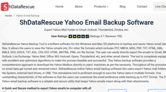 5 Best Backup Software for Yahoo Mail
