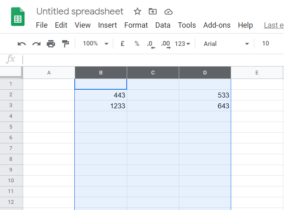 How to Swap Two Cells in Google Sheets