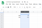 How to Swap Two Cells in Google Sheets