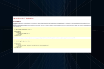 5 Ways to Fix Server Error in '/' Application in Chrome