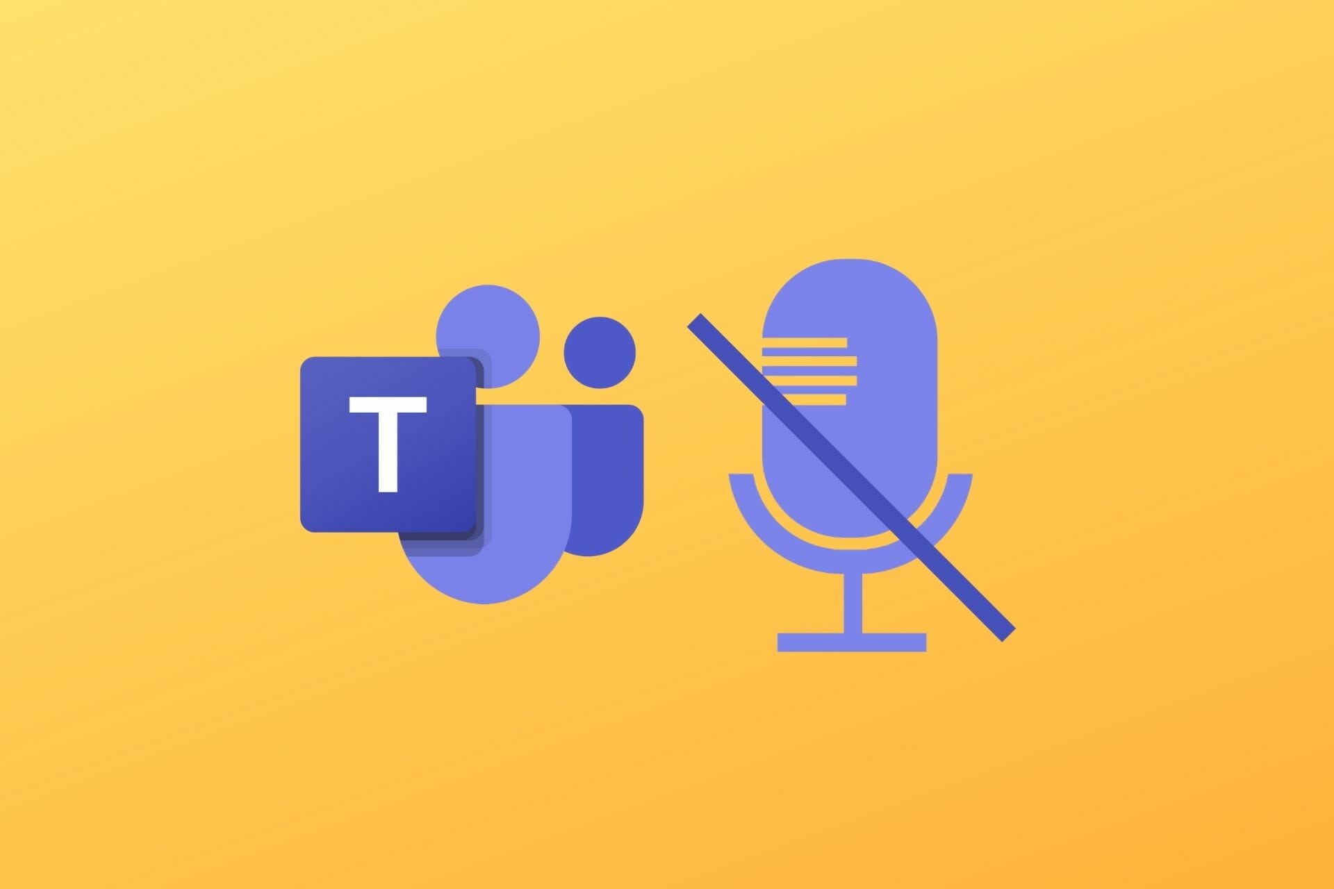 How to mute all microphones in Microsoft Teams