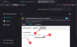 How to Set Parental Controls in Firefox, Opera One and Chrome
