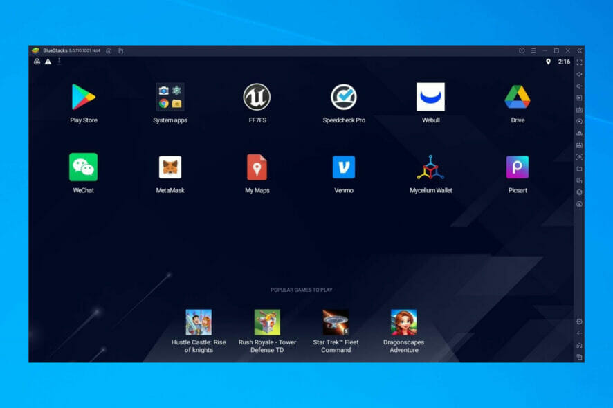 Bluestacks Blue Screen of Death errors