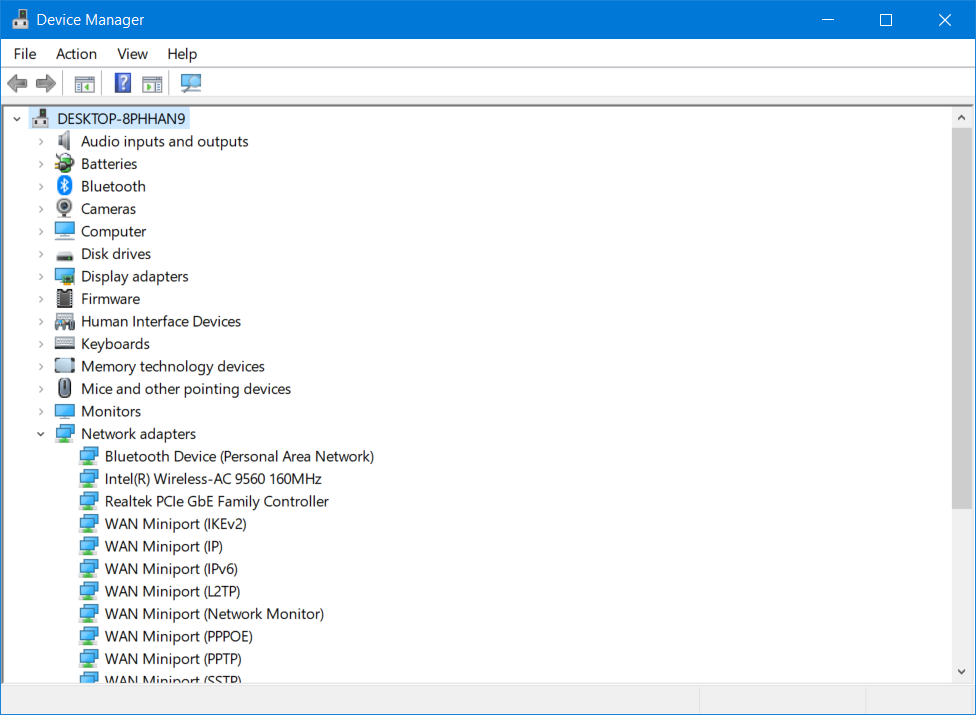 Device Manager window bluetooth audio stuttering windows 10