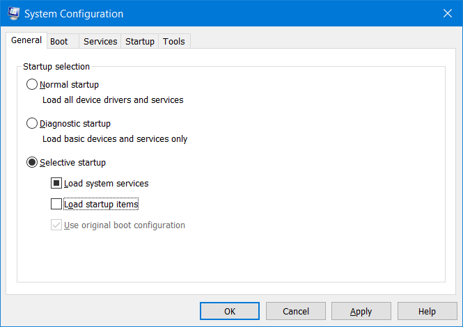 Selective startup radio button forza horizon 4 this app can't open