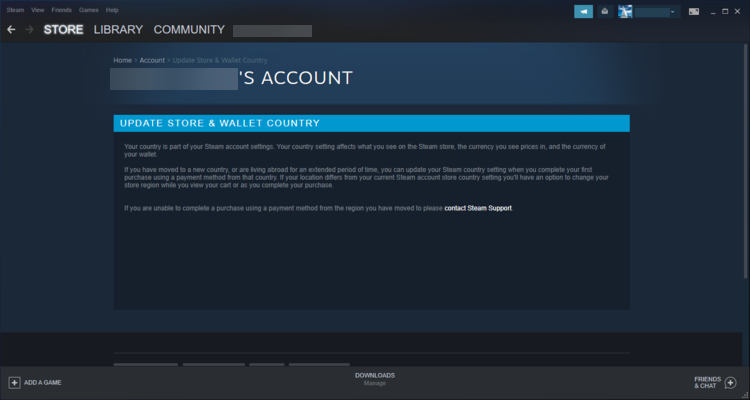 manually check for all updates on steam vpn