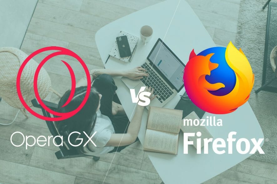 opera gx Firefox browsers