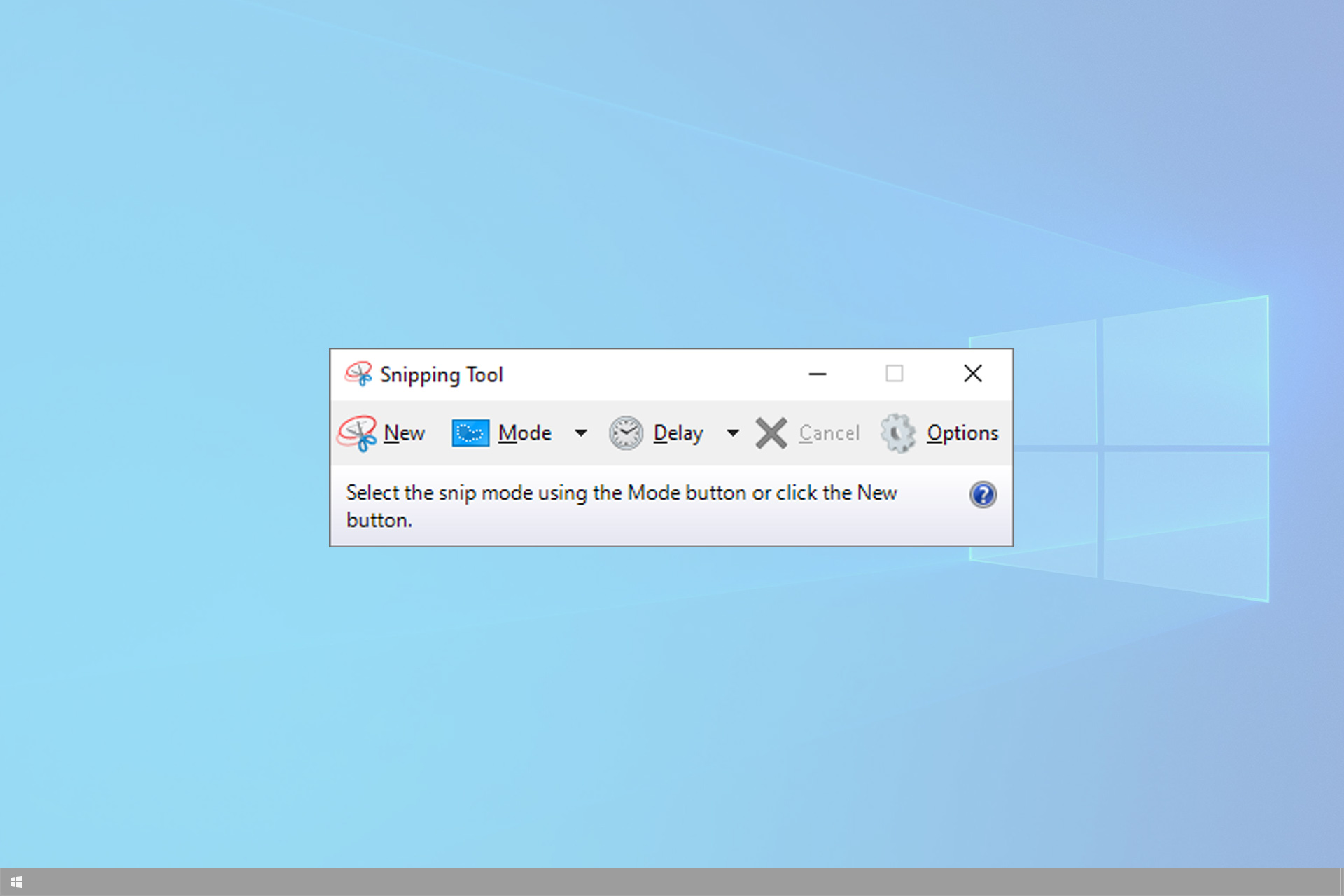 snipping tool grey screen