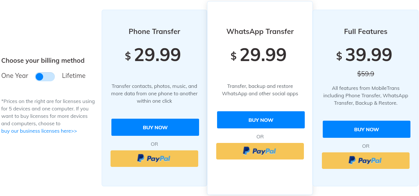 Wondershare MobileTrans, premium phone transfer app [Review]