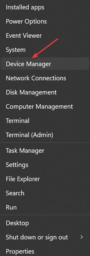 device manager