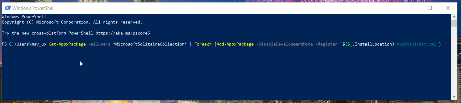 The reset solitaire command reset solitaire command microsoft solitaire collection not connecting to internet