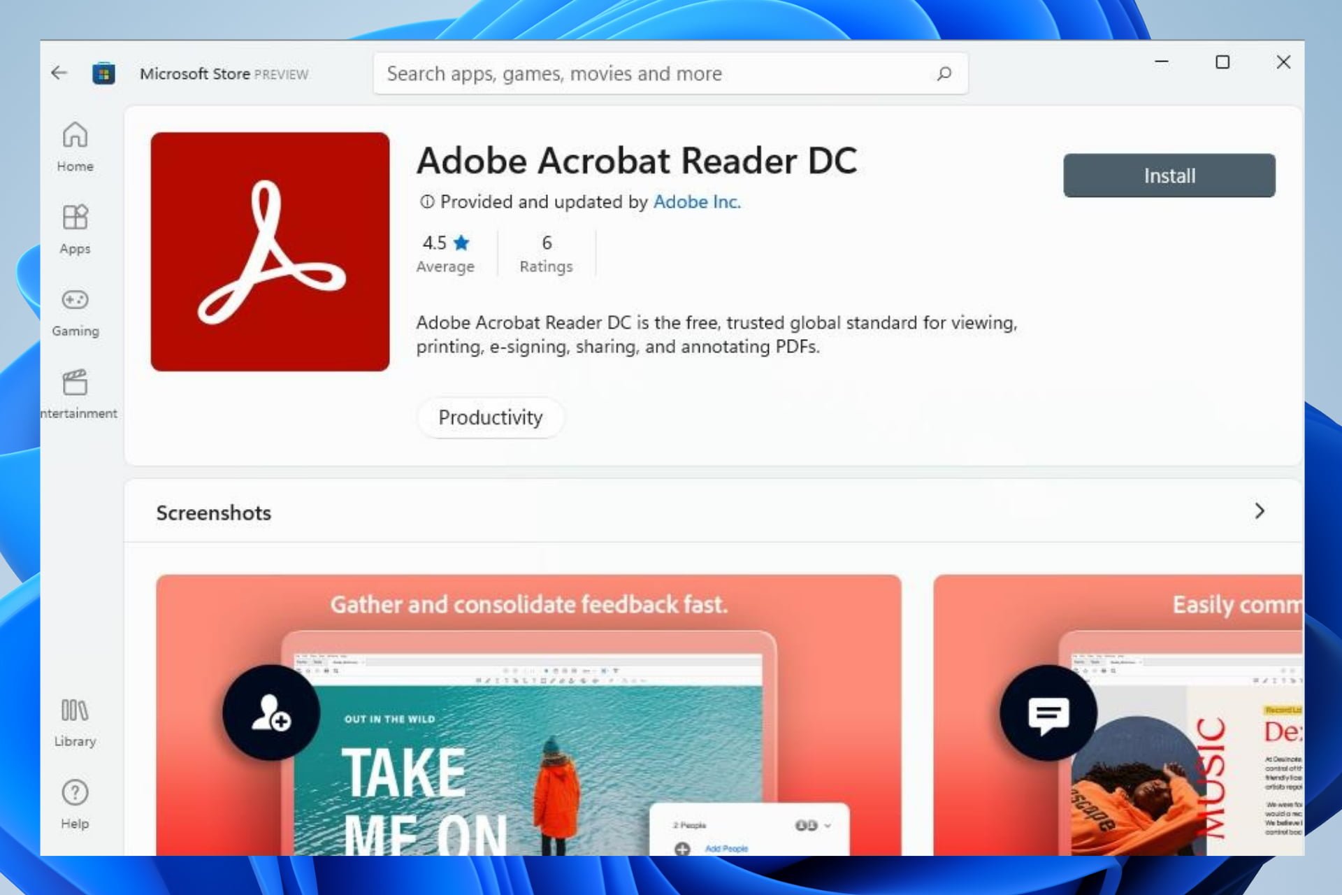 adobe acrobat reader download windows 11