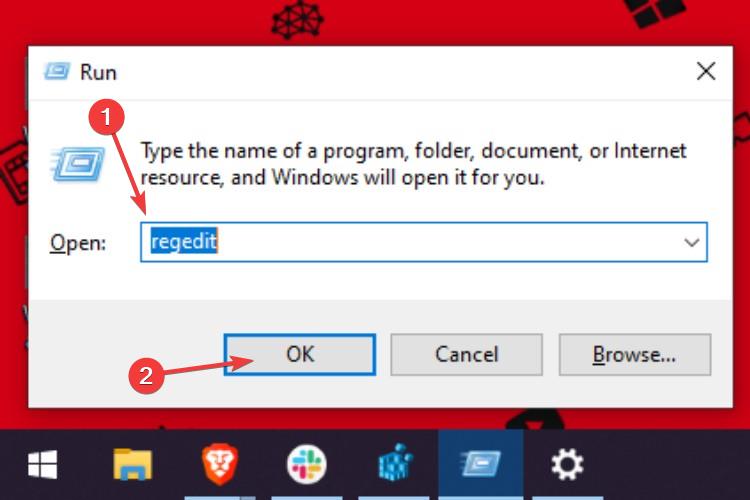 Regedit Windows 10