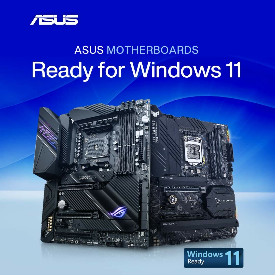 Window 11 Compute Module Asus started rolling out Windows 11 support on older Intel CPU motherboards