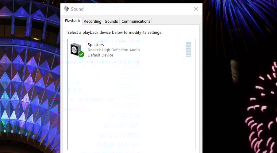 The Playback tab Playback tab airpods won't connect to