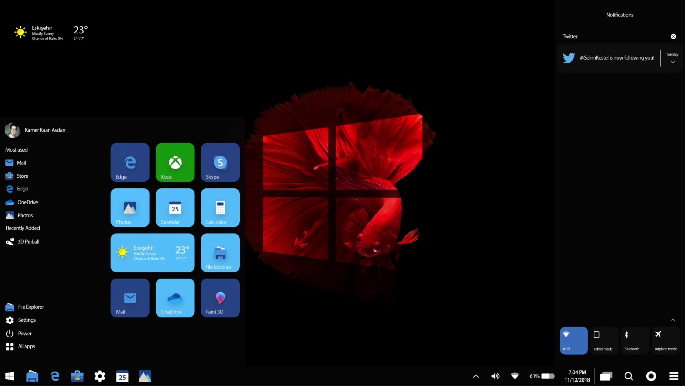 Keep calm with the Dark Mode Windows 11 sounds
