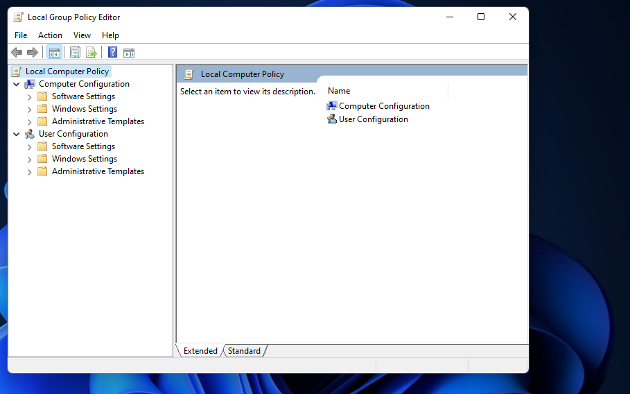 L'editor dei criteri di gruppo locali Local Group Policy Editor enable gpedit windows 11