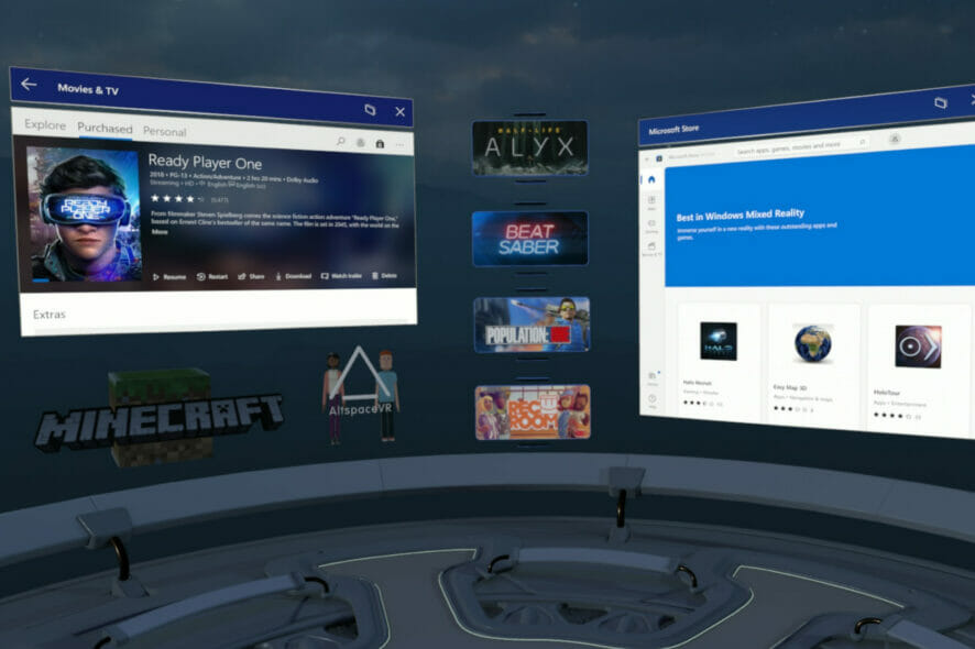 windows 11 mixed reality