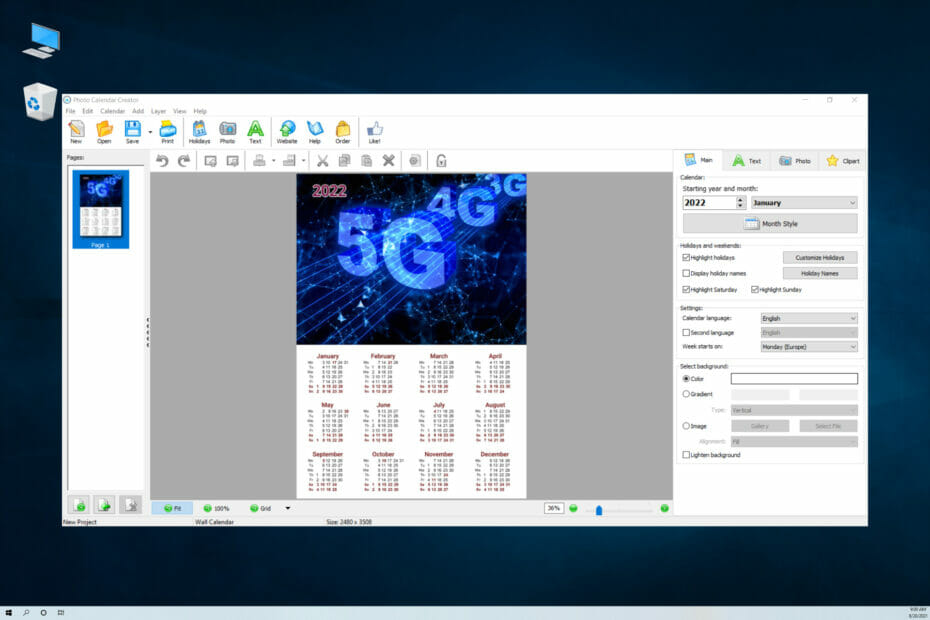 Photo Calendar Software to Download [Windows + Mac]