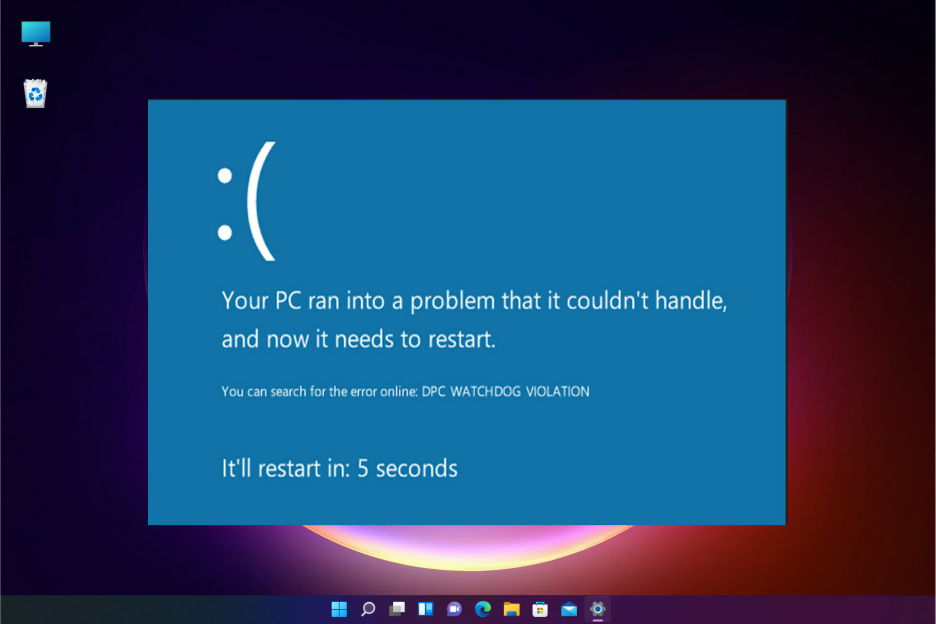 Fix Driver PNP stop Watchdog code in Windows 11