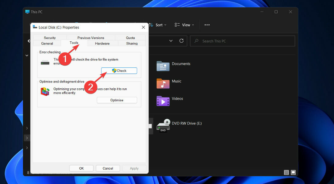 change tool recover deleted files windows 11
