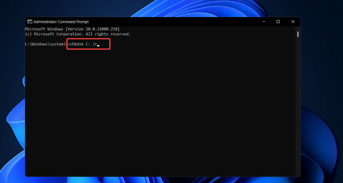 chkdsk recover deleted files windows 11