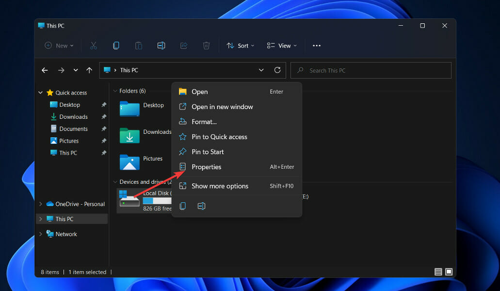 properties recovery recover deleted files windows 11