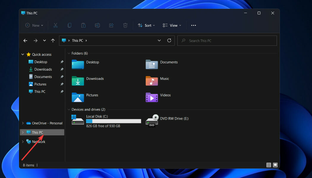 this pc recover deleted files windows 11