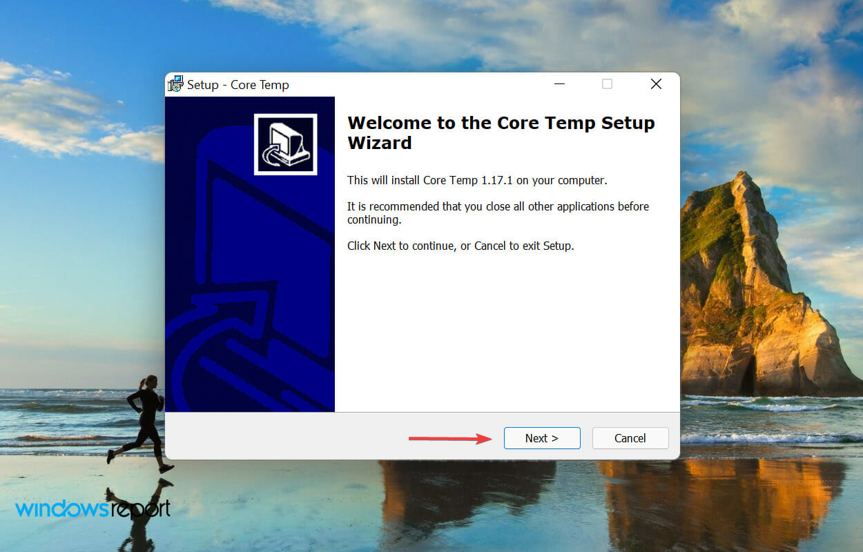 Install Core Temp to how to check cpu temp windows 11