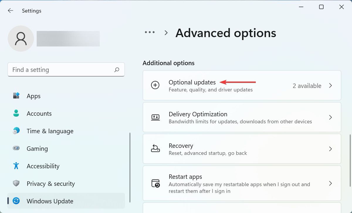 Atualizações opcionais para corrigir dispositivos biométricos que não aparecem no gerenciador de dispositivos do Windows 11