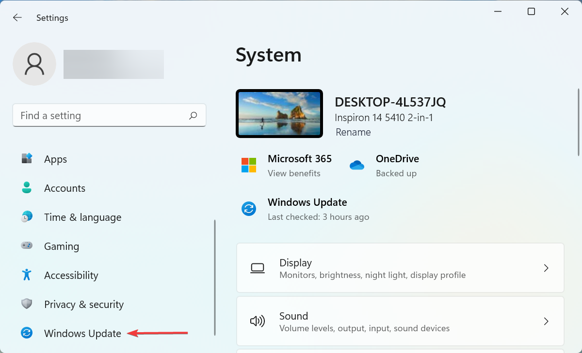 Windows Update to fix killer wireless 1535 issues