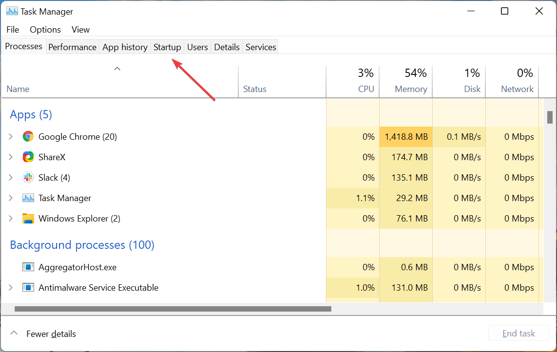 launch Task Manager