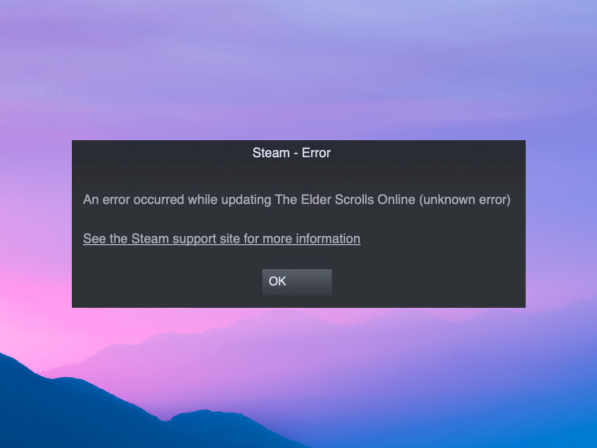 CSGO - An Error Occurred While Updating FIX 