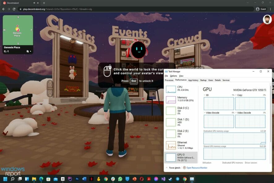 How to Fix Decentraland not using GPU issue