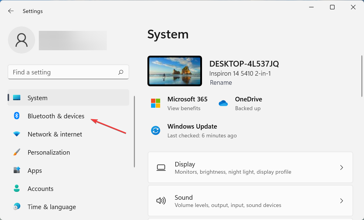 Bluetooth y dispositivos